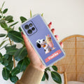 Snoopy Customize Anti Yellow Case For Motorola Edge 50 Neo