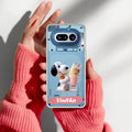 Snoopy Customize Anti Yellow Case For Nothing Phone 4A 5G