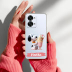 Snoopy Customize Anti Yellow Case For OnePlus Nord 2T 5G