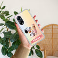 Snoopy Customize Anti Yellow Case For Oppo Reno 8T 5G