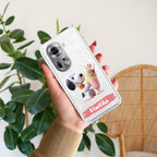 Snoopy Customize Anti Yellow Case For Oppo Reno 11 5G