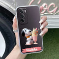 Snoopy Customize Anti Yellow Case For Oppo Reno 12 Pro 5G