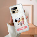 Snoopy Customize Transparent Silicon Case For Realme GT 7 5G