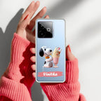 Snoopy Customize Anti Yelllow Case For Realme GT 7T 5G