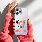 Snoopy Customize Transparent Silicon Case For Mi 11i