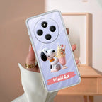 Snoopy Customize Transparent Silicon Case For Redmi 14C 5G