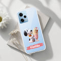 Snoopy Customize Transparent Silicon Case For Redmi Note 12 5G