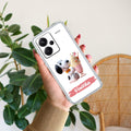 Snoopy Customize Transparent Silicon Case For Redmi Note 13 Pro Plus 5G