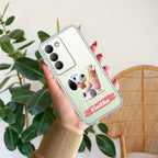 Snoopy Customize Transparent Silicon Case For Vivo T3 5G