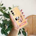 Snoopy Customize Transparent Silicon Case For Vivo V25 Pro 5G