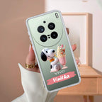 Snoopy Customize Transparent Silicon Case For Vivo X200 Pro 5G