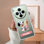Snoopy Customize Transparent Silicon Case For Vivo X300 5G