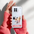 Snoopy Customize Transparent Silicon Case For Vivo X90 5G