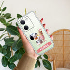 Snoopy Customize Transparent Silicon Case For Vivo Y300 Plus 5G
