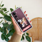 Snoopy Customize Transparent Silicon Case For Vivo V40 5G