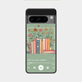 Soft Volume Stories Glass Case Cover For Google Pixel 8 Pro 5G