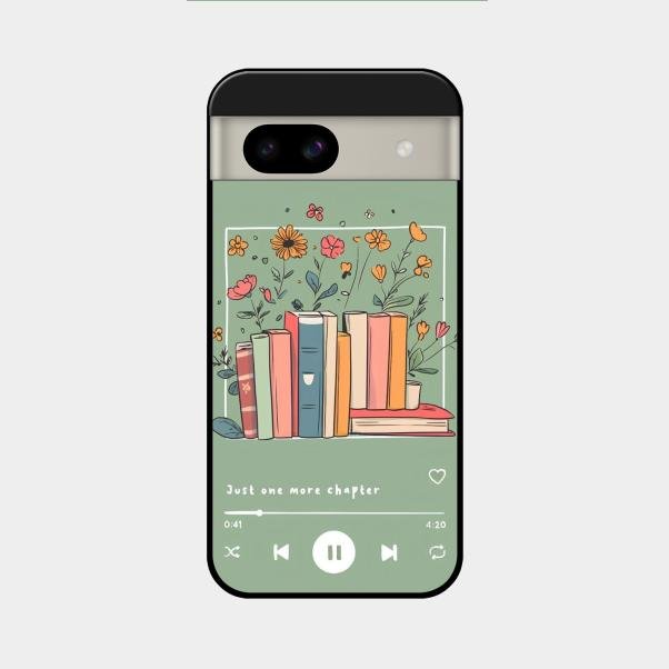 Soft Volume Stories Glass Case Cover For Google Pixel 8A 5G