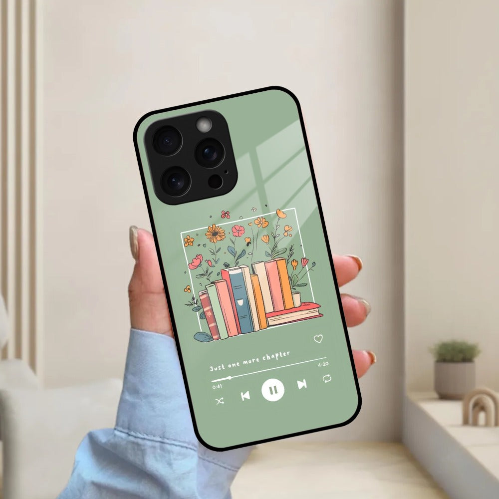 Soft Volume Stories Glass Case Cover For Motorola