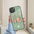 Soft Volume Stories Glass Case Cover For iPhone - ShopOnCliQ