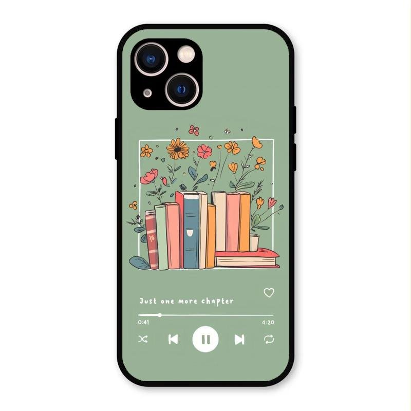 Soft Volume Stories Glass Case Cover For iPhone 13