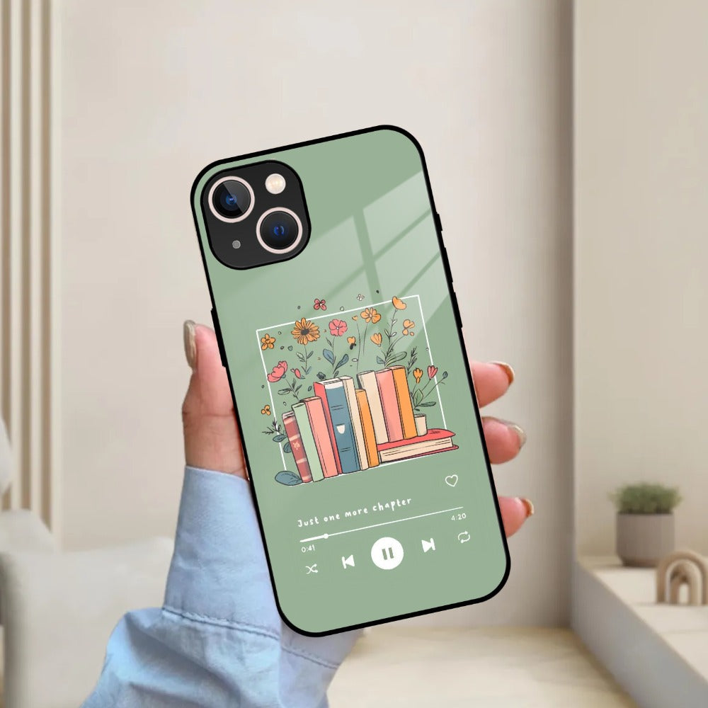 Soft Volume Stories Glass Case Cover For Motorola