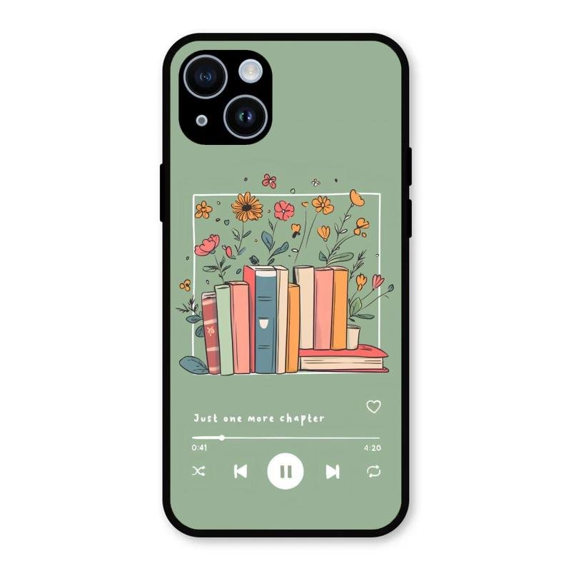 Soft Volume Stories Glass Case Cover For iPhone 14