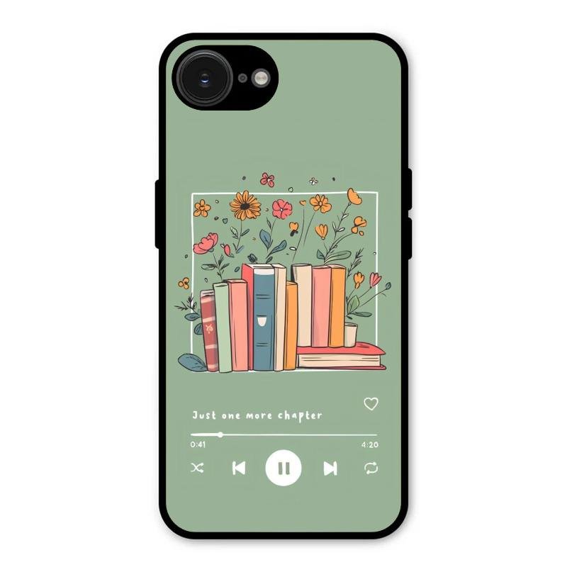 Soft Volume Stories Glass Case Cover For iPhone 16e