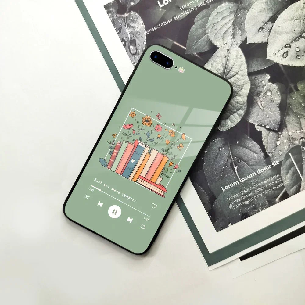 Soft Volume Stories Glass Case Cover For iPhone - ShopOnCliQ