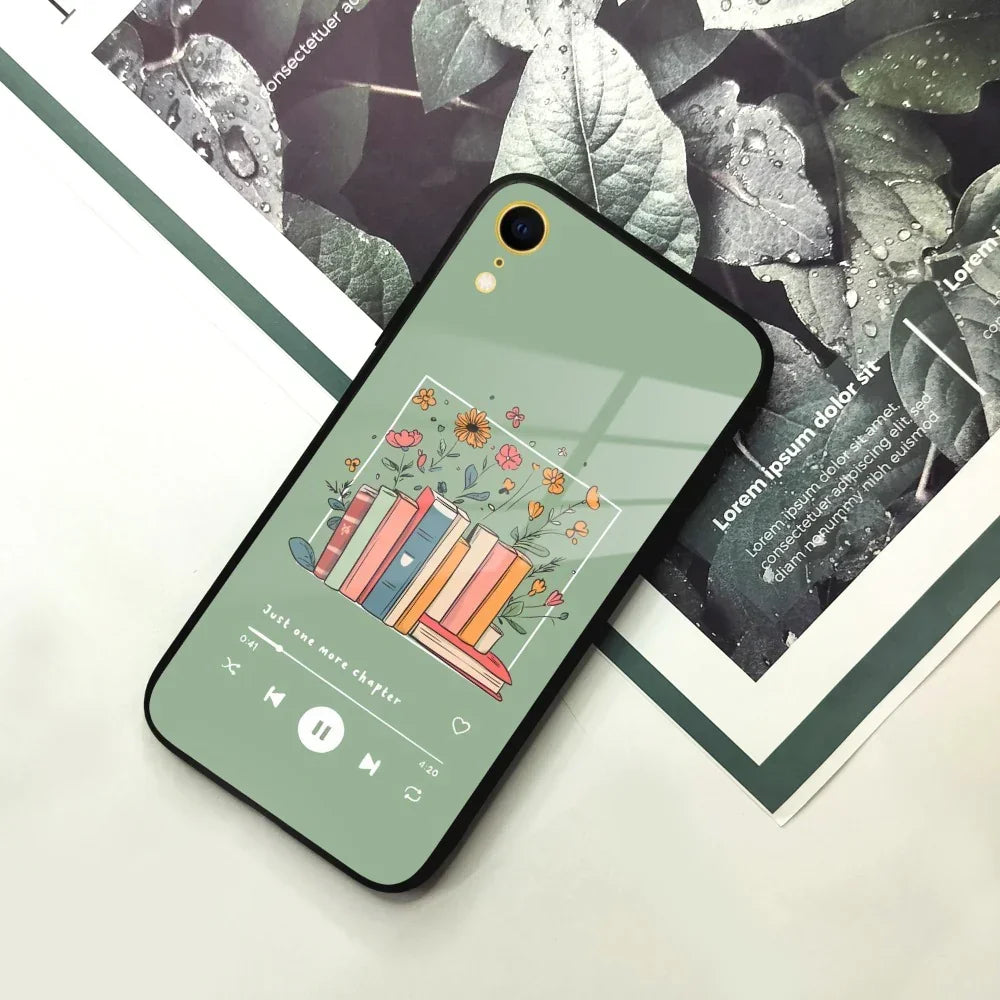 Soft Volume Stories Glass Case Cover For iPhone - ShopOnCliQ