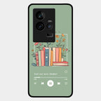 Soft Volume Stories Glass Case Cover For Iqoo 11 5G