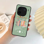 Soft Volume Stories Glass Case Cover For Vivo - ShopOnCliQ