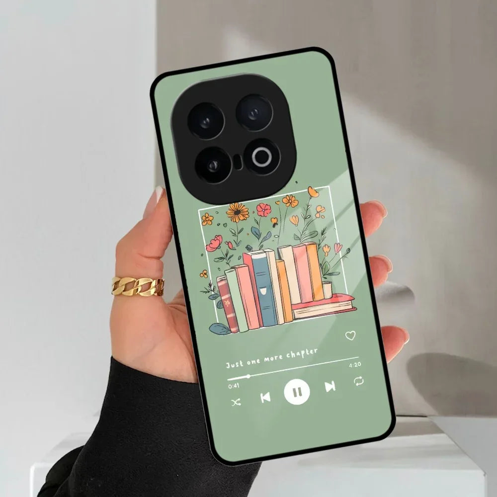 Soft Volume Stories Glass Case Cover For Vivo - ShopOnCliQ