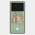 Soft Volume Stories Glass Case Cover For Iqoo 9 Pro 5G