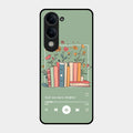 Soft Volume Stories Glass Case Cover For Iqoo Z10 Lite