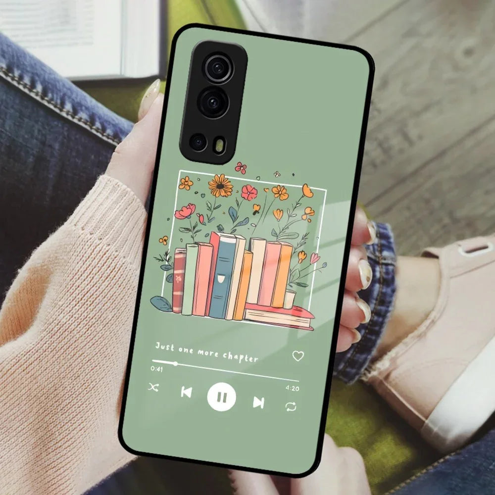 Soft Volume Stories Glass Case Cover For Vivo - ShopOnCliQ