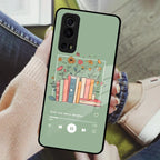 Soft Volume Stories Glass Case Cover For iQOO - ShopOnCliQ