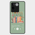 Soft Volume Stories Glass Case Cover For Iqoo Z7 Pro 5G
