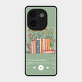 Soft Volume Stories Glass Case Cover For Iqoo Z9S Pro 5G