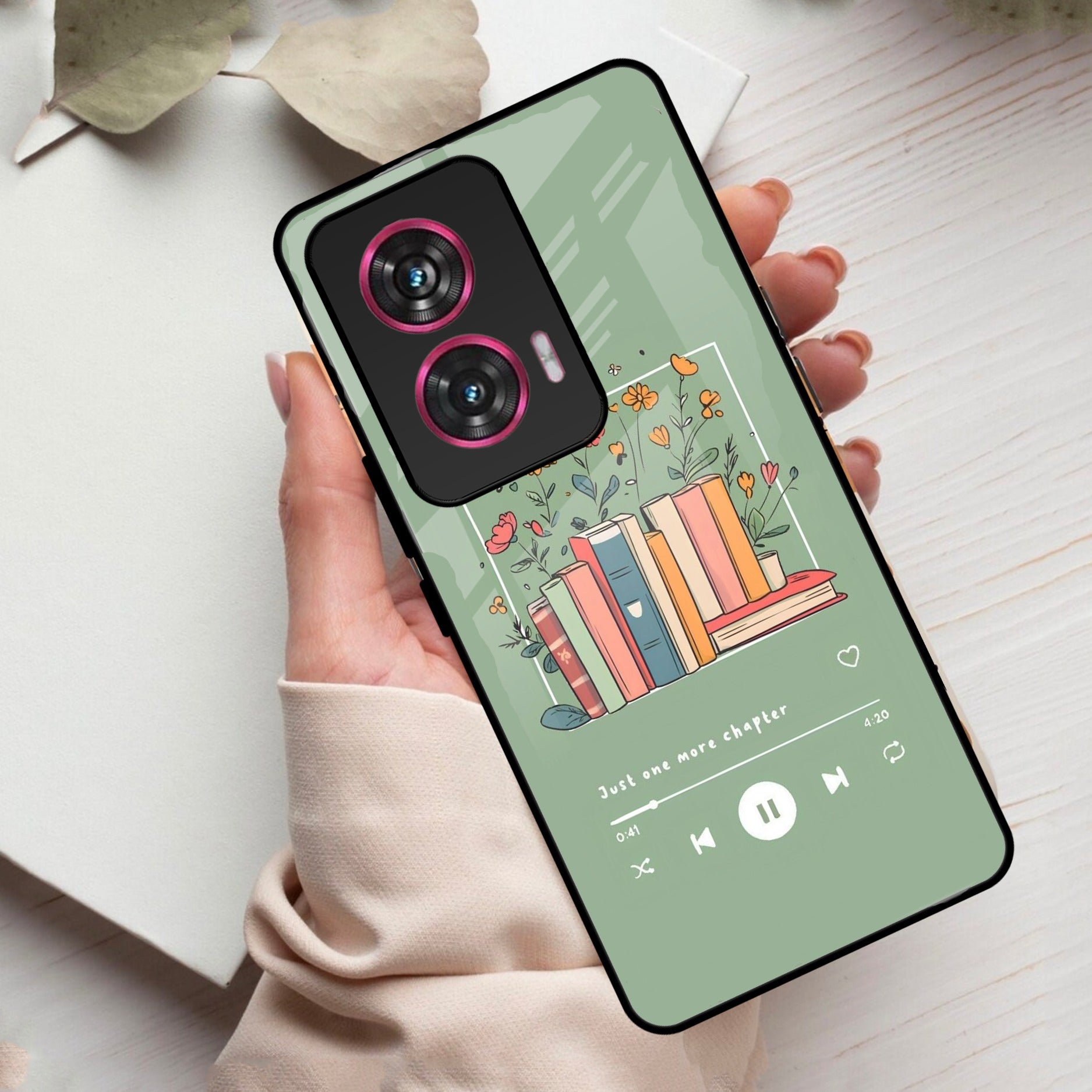 Soft Volume Stories Glass Case Cover For Xiaomi 14 5G - ShopOnCliQ