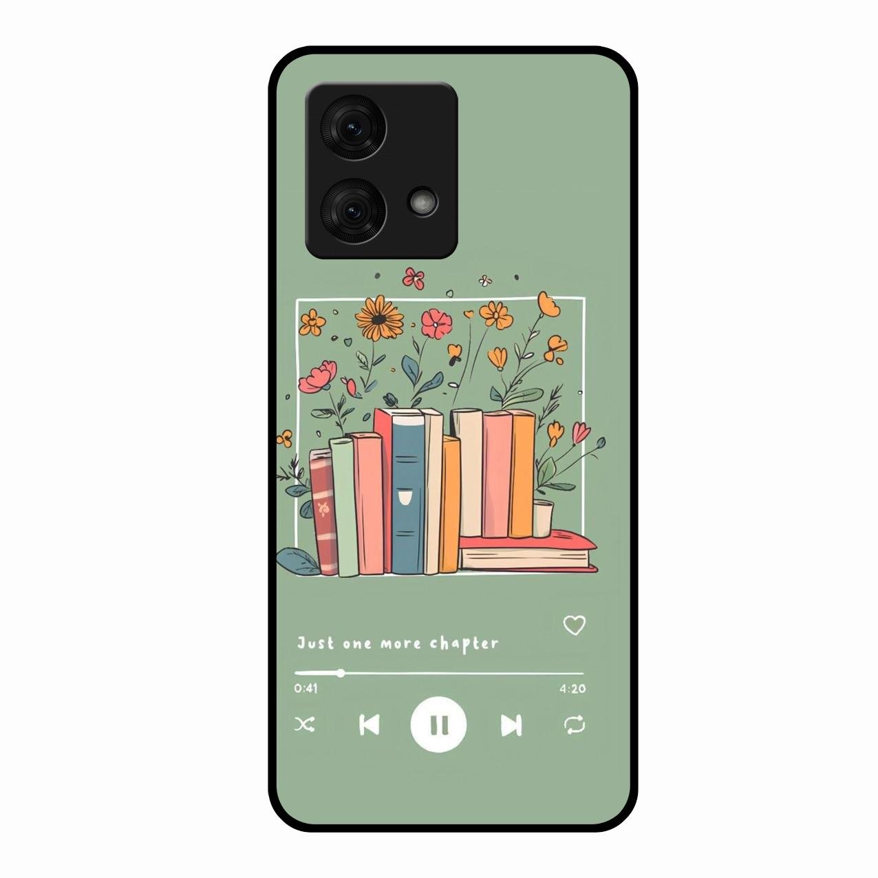 Soft Volume Stories Glass Case Cover For Motorola g84 5G