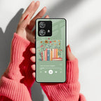 Soft Volume Stories Glass Case Cover For Motorola - ShopOnCliQ