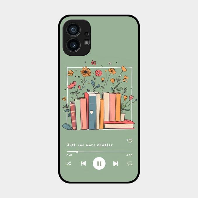 Soft Volume Stories Glass Case Cover For Nothing Phone 1