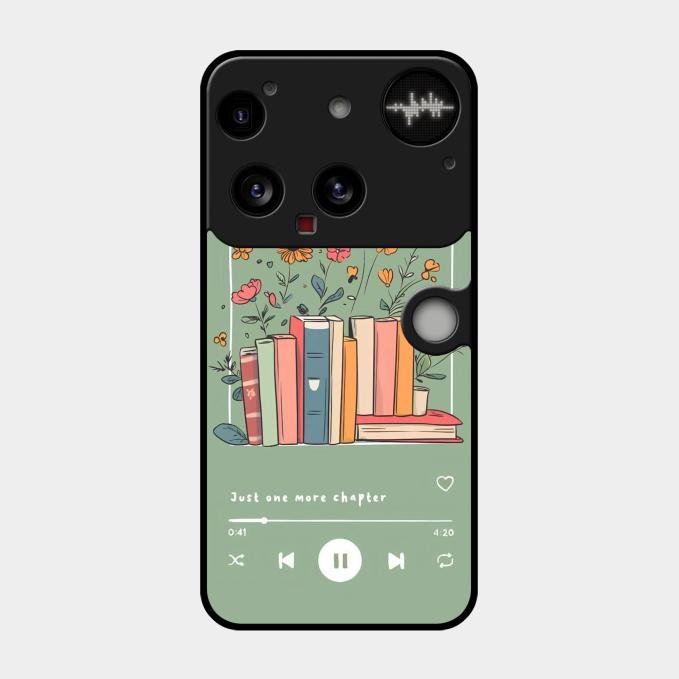 Soft Volume Stories Glass Case Cover For Nothing Phone 3 5G