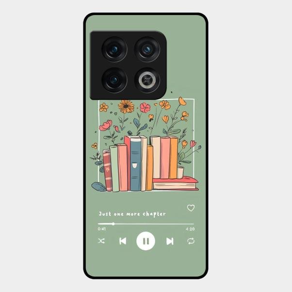 Soft Volume Stories Glass Case Cover For Oneplus 10 Pro 5G