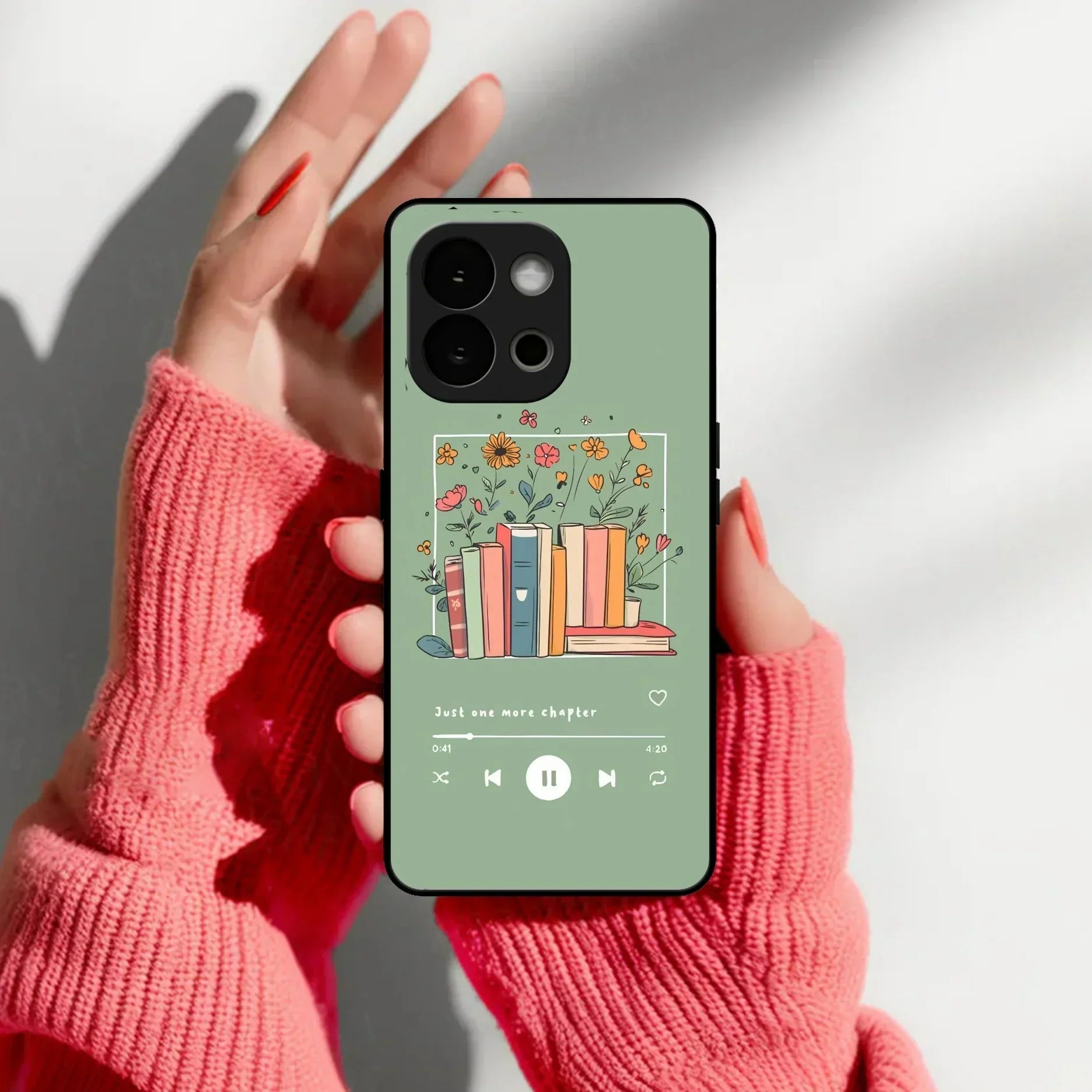 Soft Volume Stories Glass Case Cover For OnePlus - ShopOnCliQ