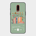 Soft Volume Stories Glass Case Cover For Oneplus 7