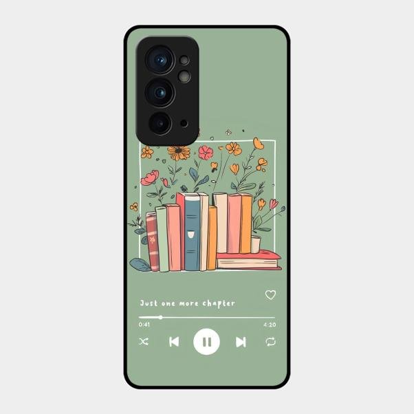 Soft Volume Stories Glass Case Cover For Oneplus 9Rt 5G