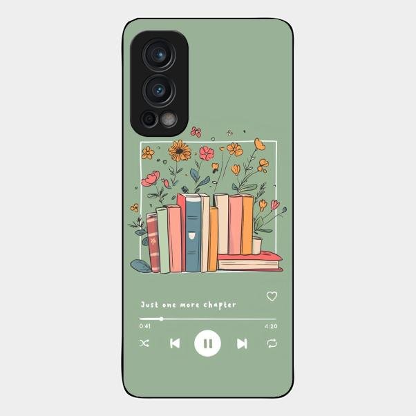 Soft Volume Stories Glass Case Cover For Oneplus Nord 2 5G
