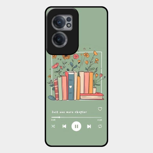 Soft Volume Stories Glass Case Cover For Oneplus Nord Ce 2 5G