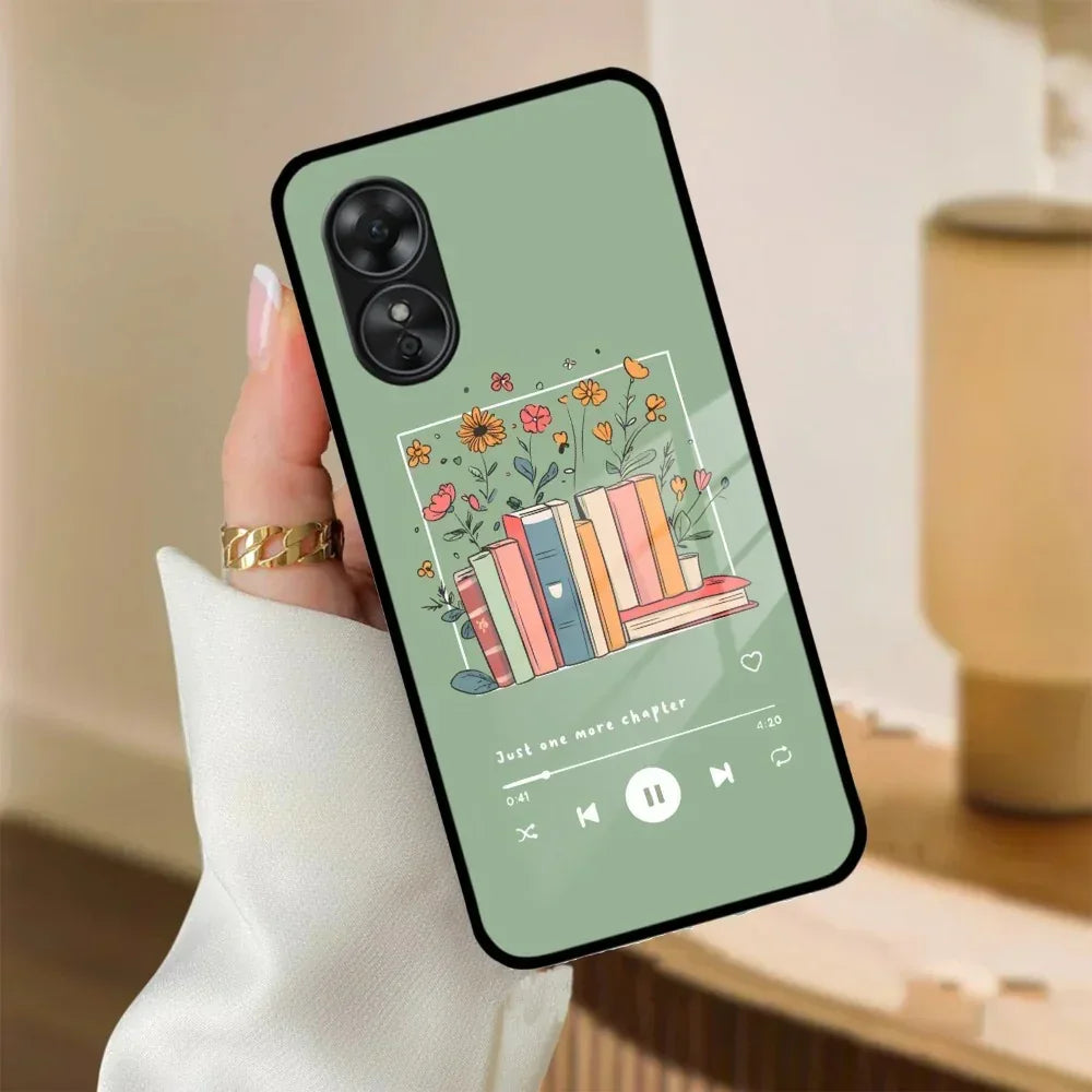 Soft Volume Stories Glass Case Cover For Oppo - ShopOnCliQ